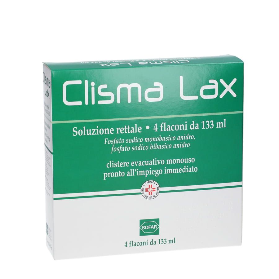 ClismaLax 4 clismi da 133ml