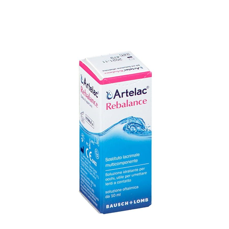 Bausch Lomb Artelac Rebalance Soluzione idratante per lenti a contatto 10ml