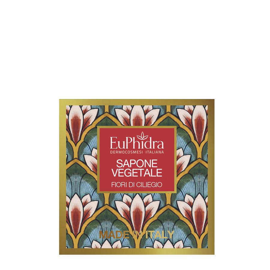 Euphidra La Grande Bellezza Sapone Vegetale Mani Fiori di Ciliegio 75g