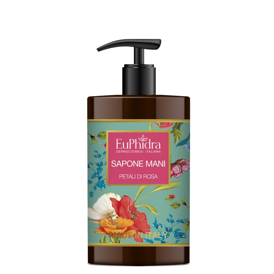 Euphidra La Grande Bellezza Sapone Mani Petali di Rosa 300 ml