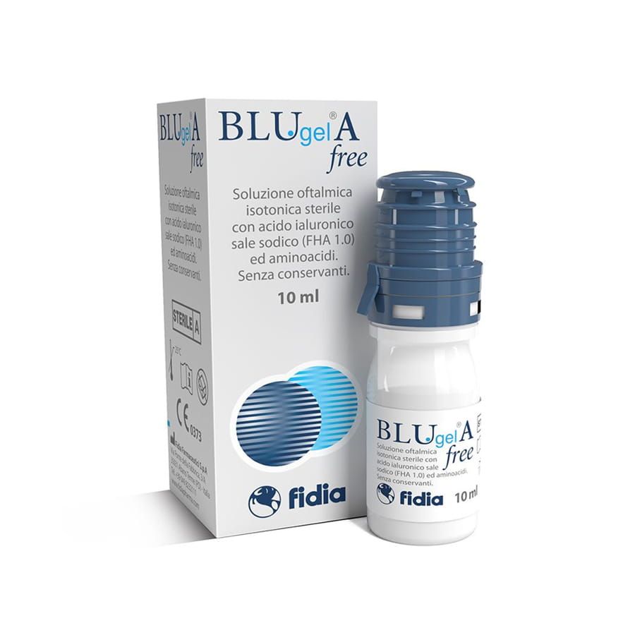 Blugel A Free soluzione oftalmica 10ml