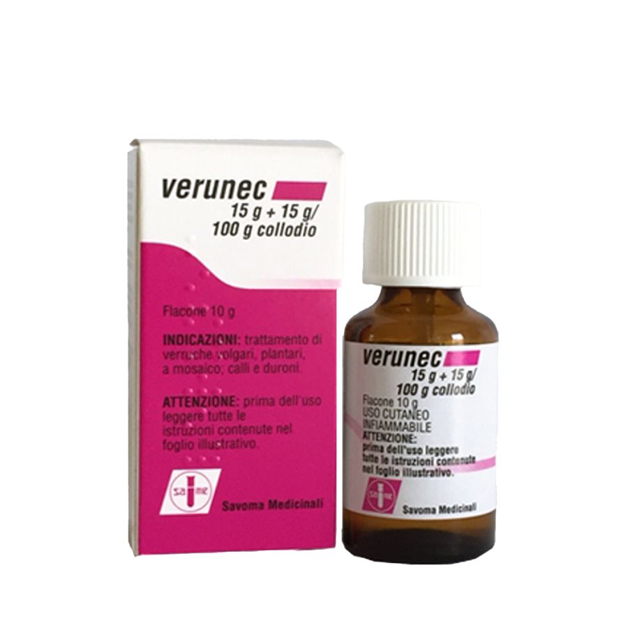 Savoma Verenuc Flacone 15g+15g/100g collodio