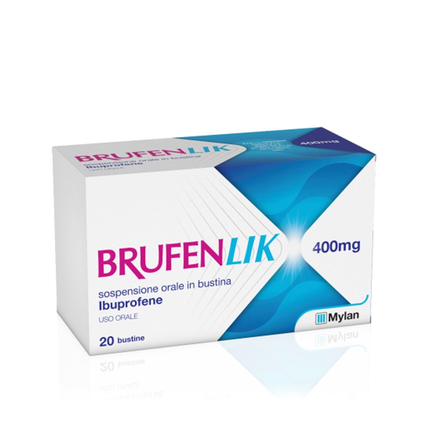 Brufenlik 400 mg Ibuprofene 20 Bustine da 10 ml