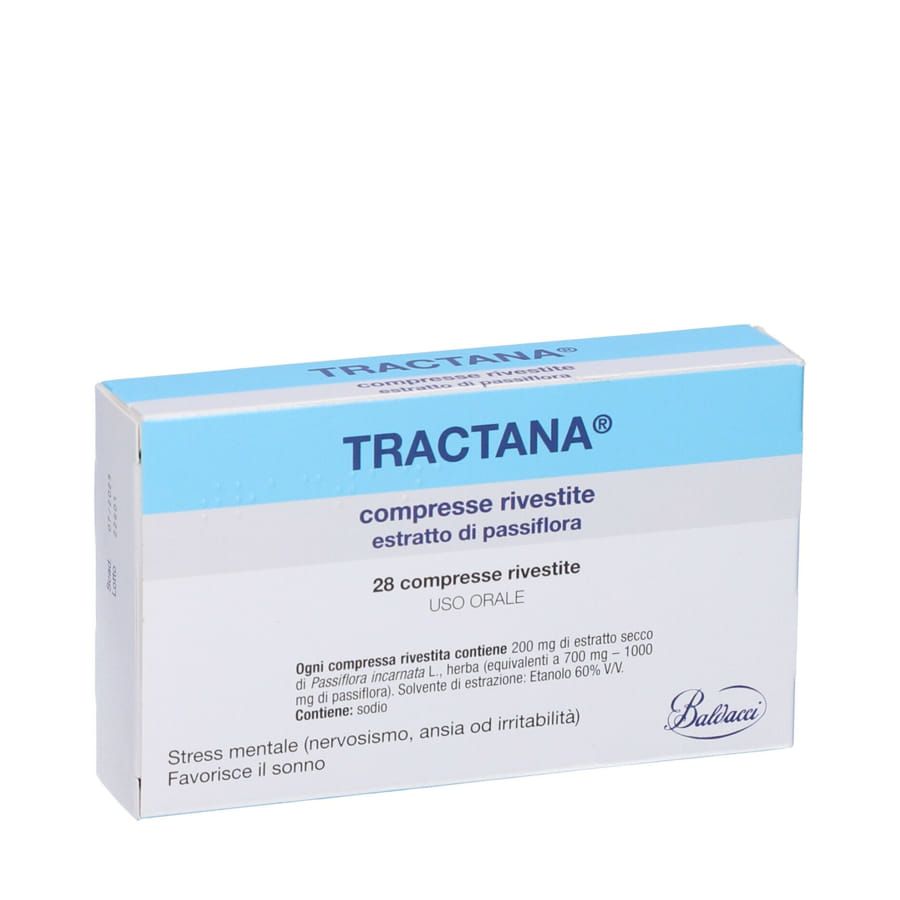 Tractana 28 compresse rivestite da 200mg