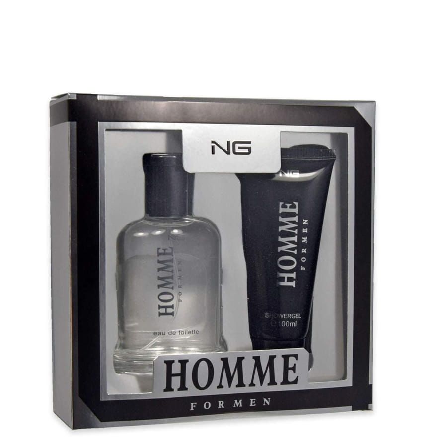 NG Homme for men eau de toilette 100ml + gel doccia 100ml