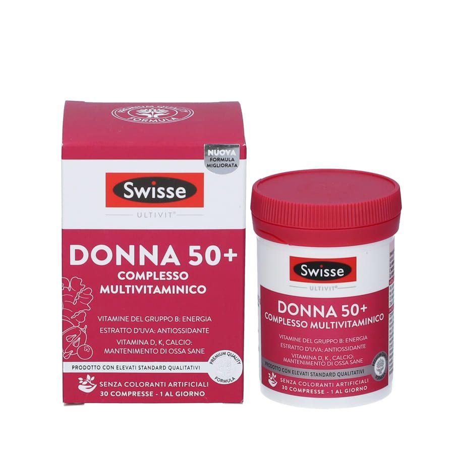 Swisse Complesso Multivitaminico Donna 50+ 30 Compresse