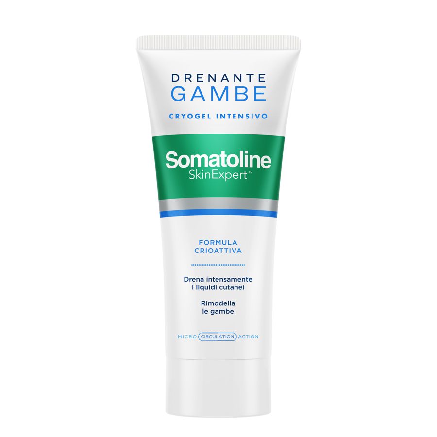 Somatoline SkinExpert Drenante Gambe Cryogel Intensivo 200ml