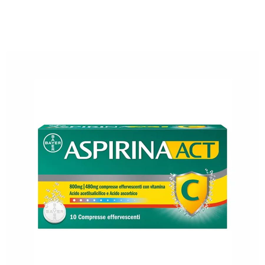 AspirinaAct 10 compresse effervescenti
