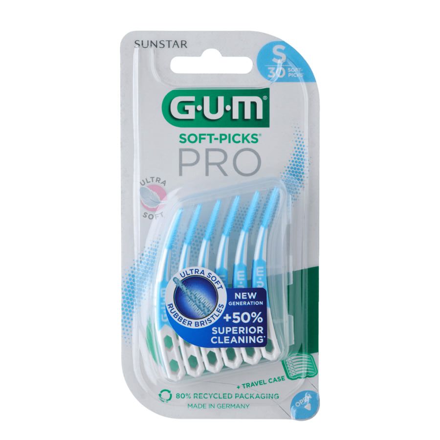 Gum Scovolini Soft Picks Pro Small 30 pezzi + astuccio