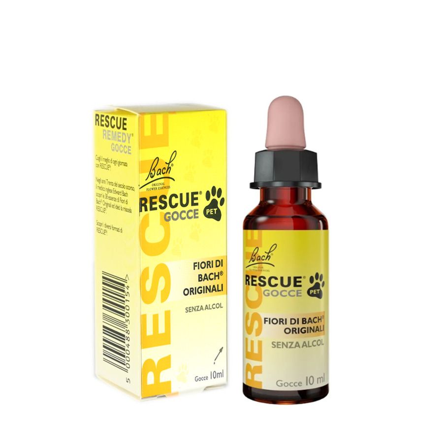 Bach Rescue Gocce Pet Fiori di bach originali 10ml a solo € 11,48 -   - Gli Specialisti del Benessere