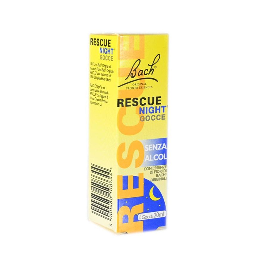 Bach Rescue Night Gocce Senza Alcol 20ml