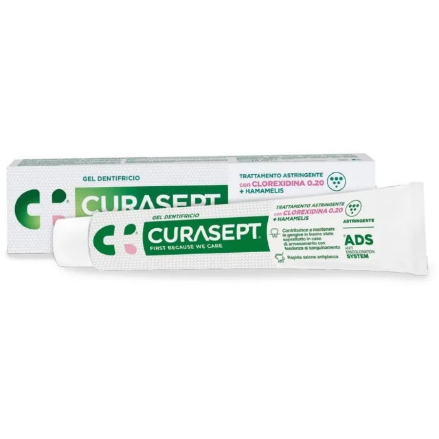 Curasept Gel Dentifricio ADS DNA Trattamento Astringente 75ml - ZERO SPRECHI