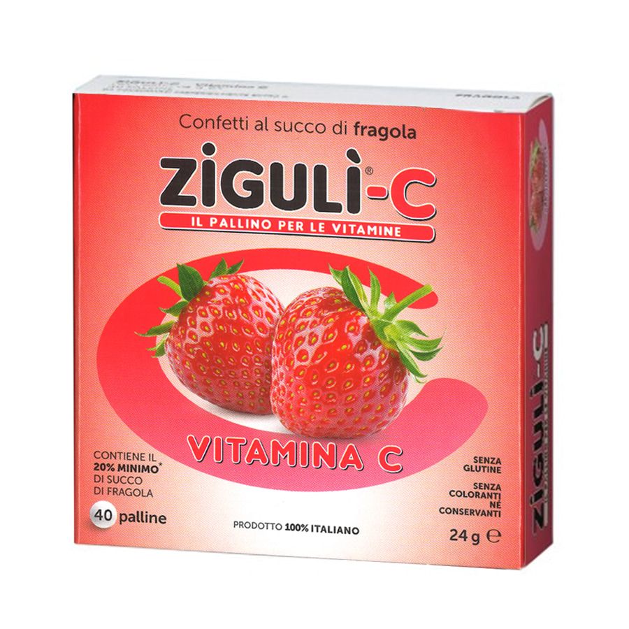 Zigulì C gusto Fragola 40 palline