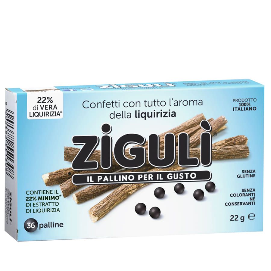 Zigulì gusto Liquirizia 36 palline