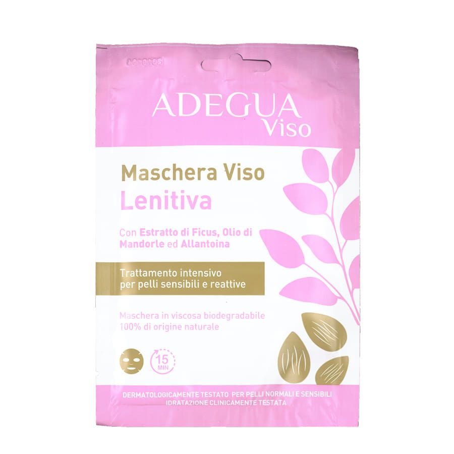 Adegua Maschera Viso Lenitiva Trattamento intensivo per pelli sensibili e reattive