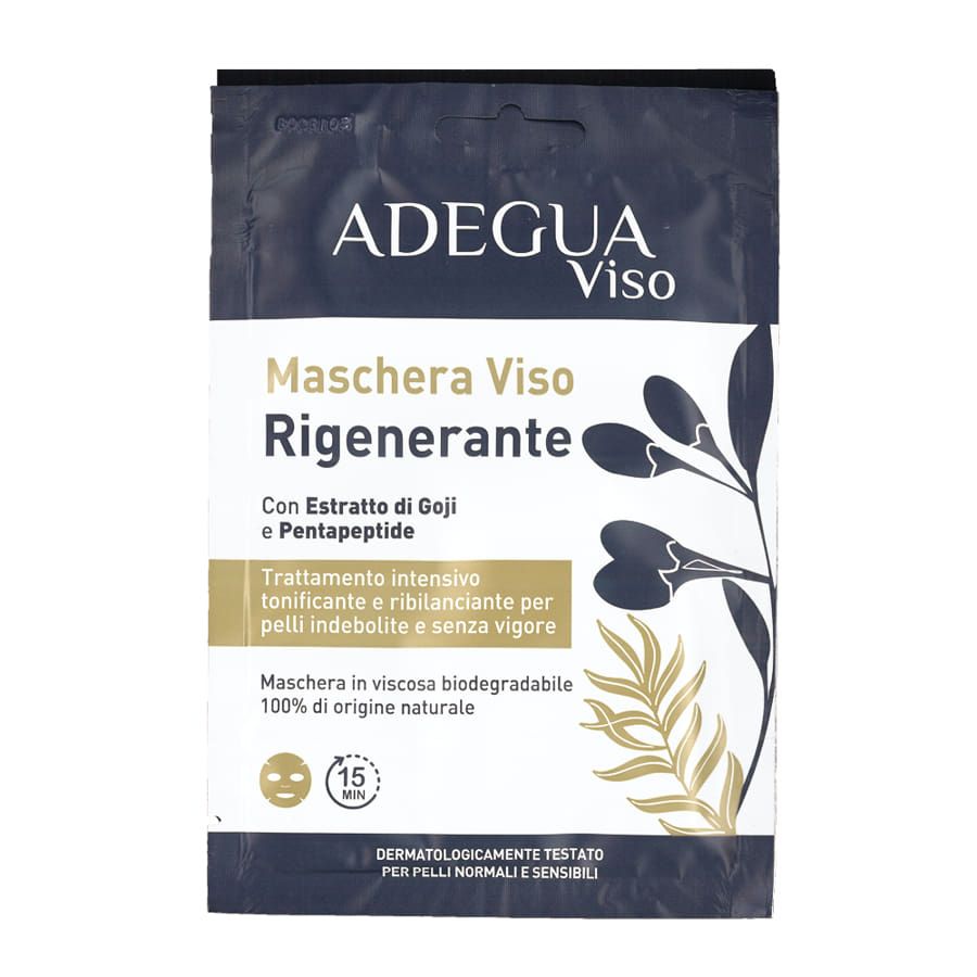 Adegua Maschera Viso Rigenerante Trattamento intensivo tonificante