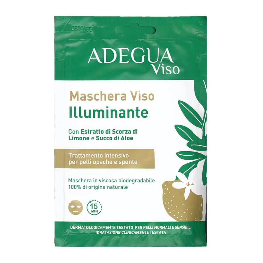 Adegua Maschera Viso Illuminante Trattamento intensivo per pelli opache