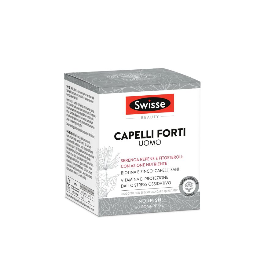 Swisse Beauty Capelli Forti Uomo 30 Compresse