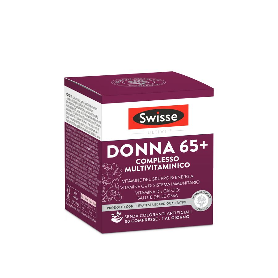 Swisse Donna 65+ Complesso Multivitaminico 30 Compresse