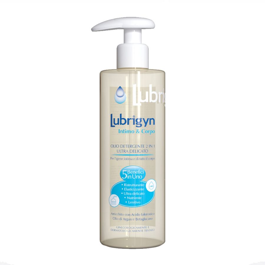 Lubrigyn Intimo & Corpo Olio detergente 2 in 1 ultra delicato 400ml