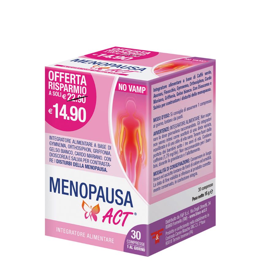Menopausa Act 30 Compresse