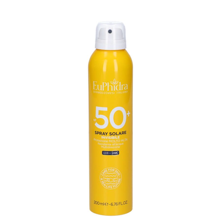 Euphidra spray solare invisibile SPF50+ 200ml