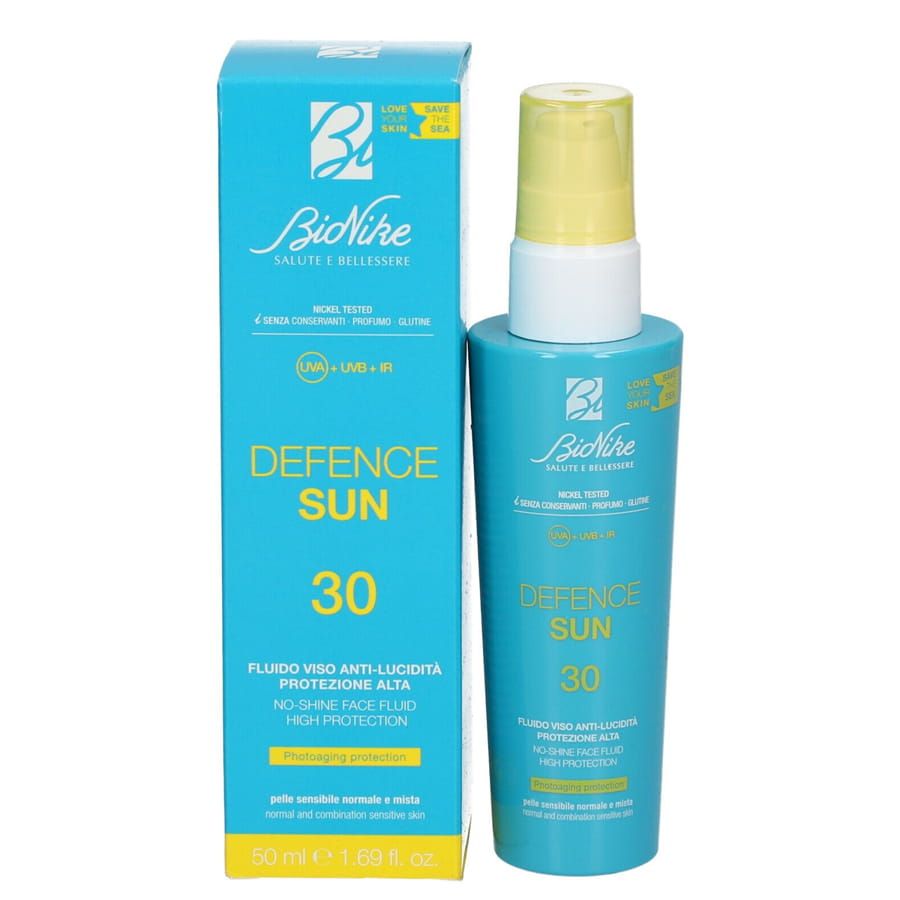 Bionike Defence Sun fluido viso anti-lucidità SPF30 50ml