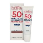 Euphidra crema solare viso colorata colore medio-scuro SPF50+ 30ml