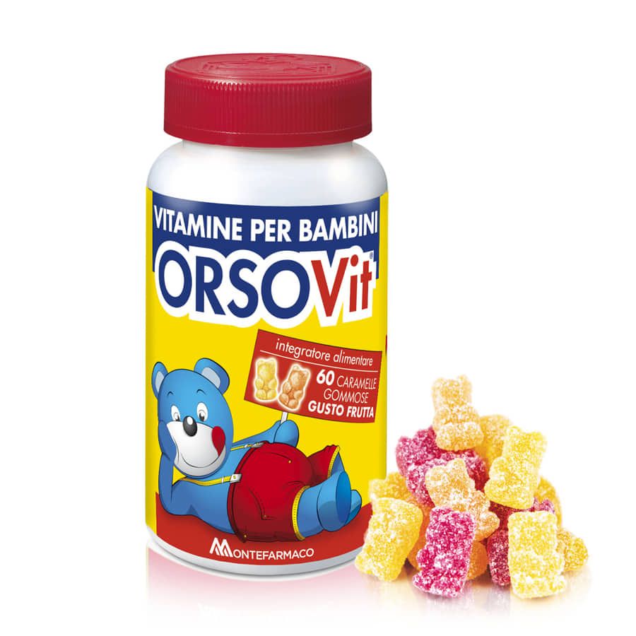 Orsovit Caramelle Gommose Senza Glutine 60 Pezzi