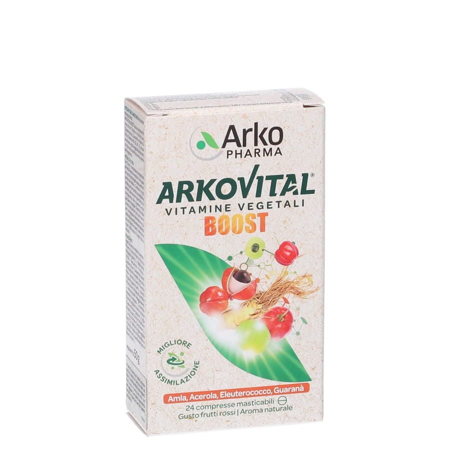 Arkopharma Arkovital boost 24 compresse masticabili