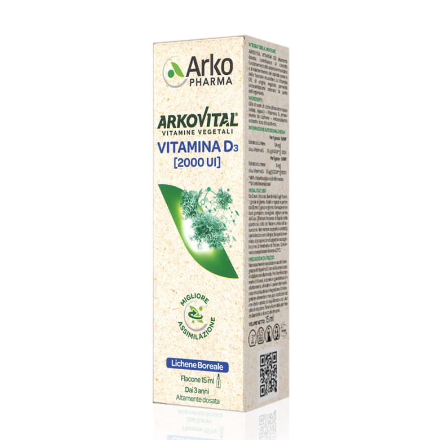 Arkovital Vitamina D3 15ml