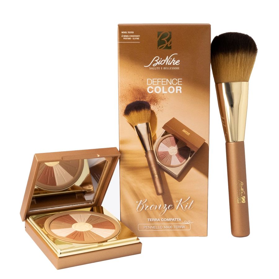 Bionike Defence Color Bronze Kit terra compatta + pennello maxi
