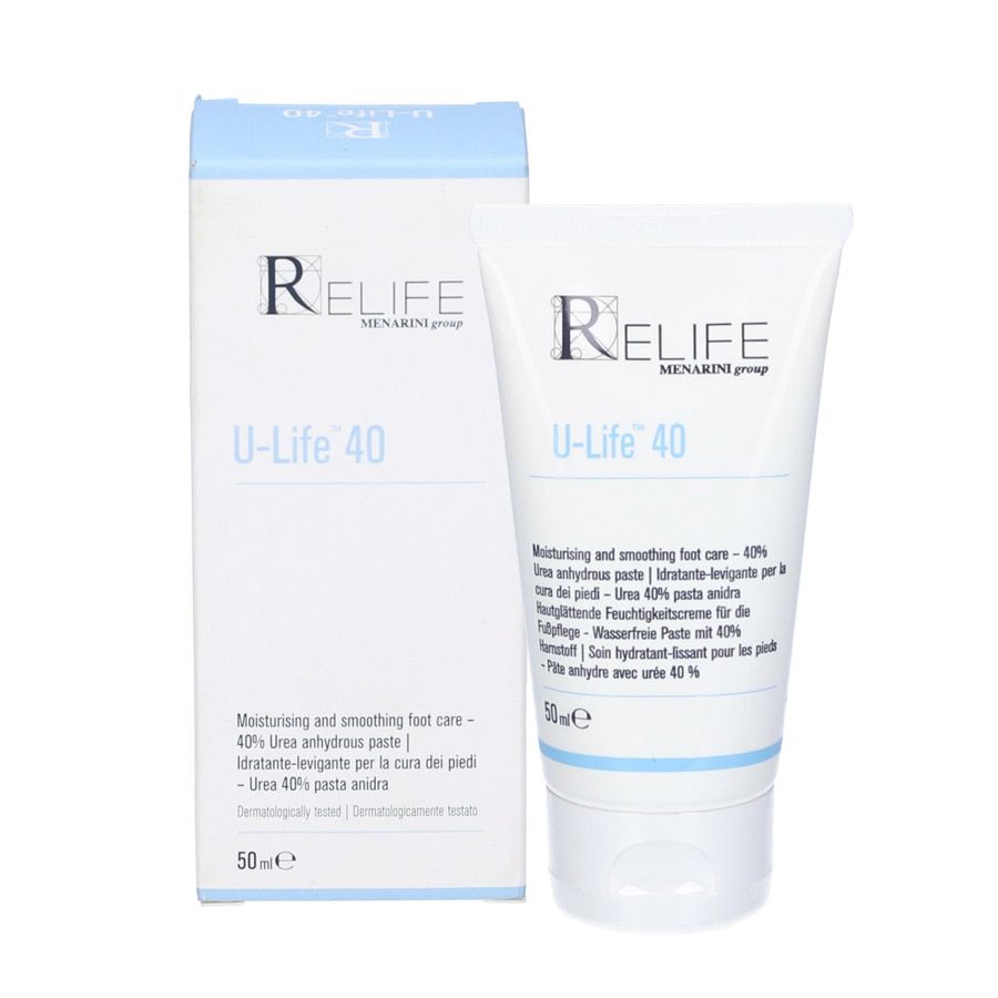 Relife U-Life 40 crema piedi idratante levigante 50ml