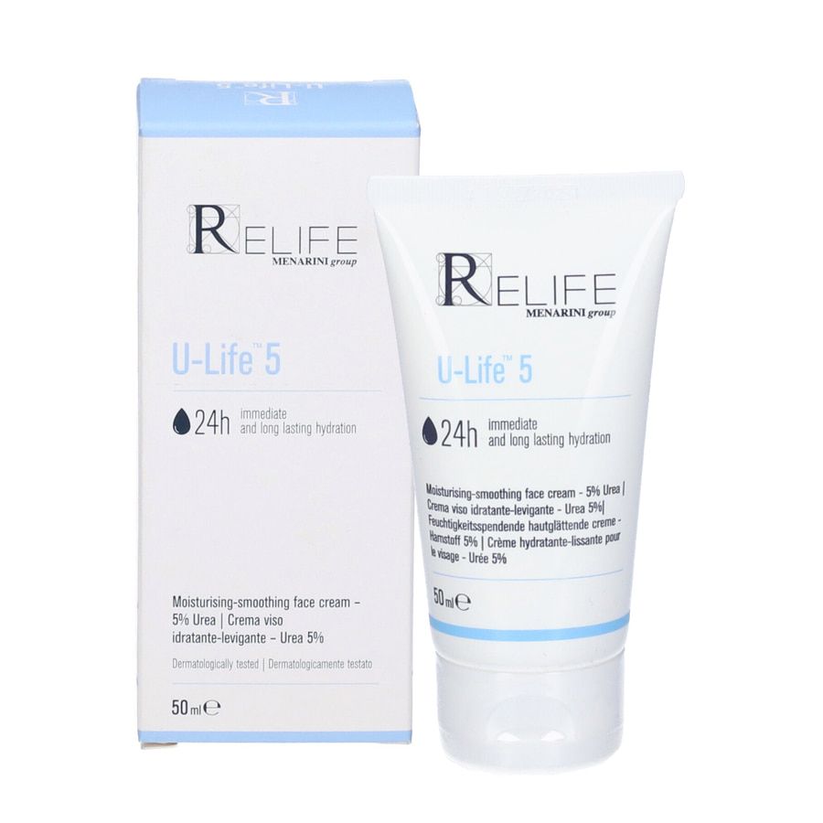 Relife U-Life 5 crema viso idratante levigante 50ml