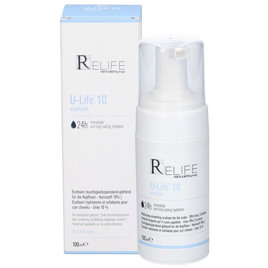 Relife U-Life 10 Ecofoam idratante levigante cuoio capelluto 100ml