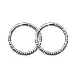 Biojoux Orecchini BJT245 Twisted Ring