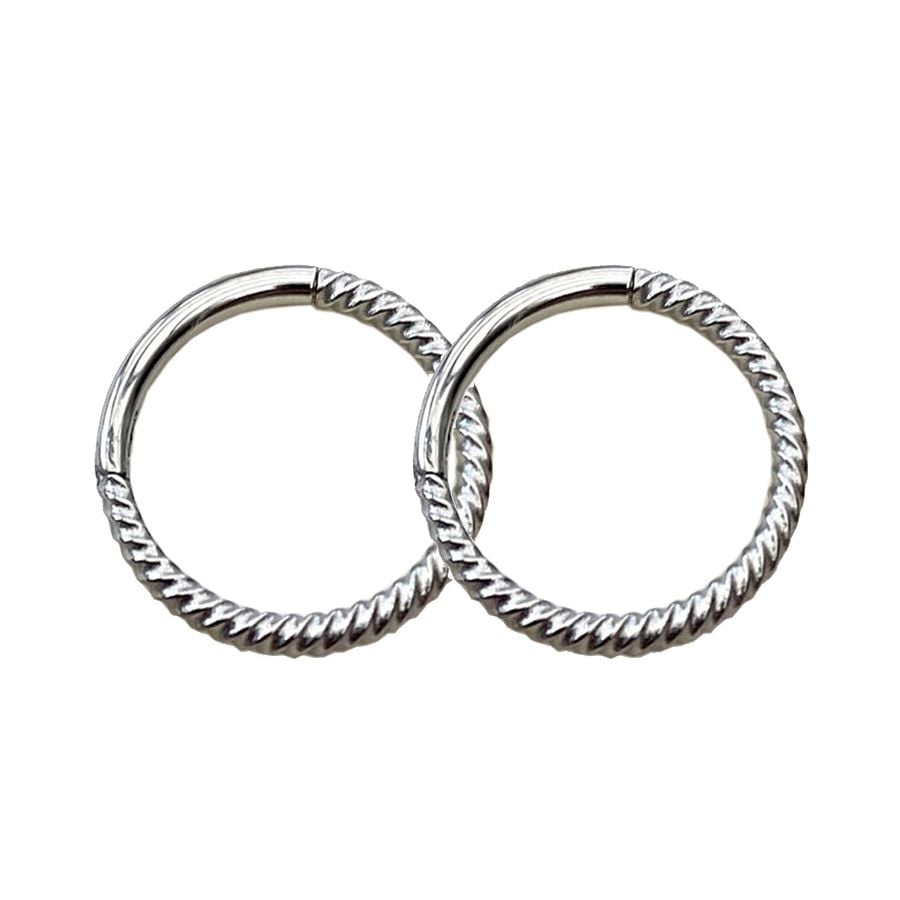 Biojoux Orecchini BJT245 Twisted Ring