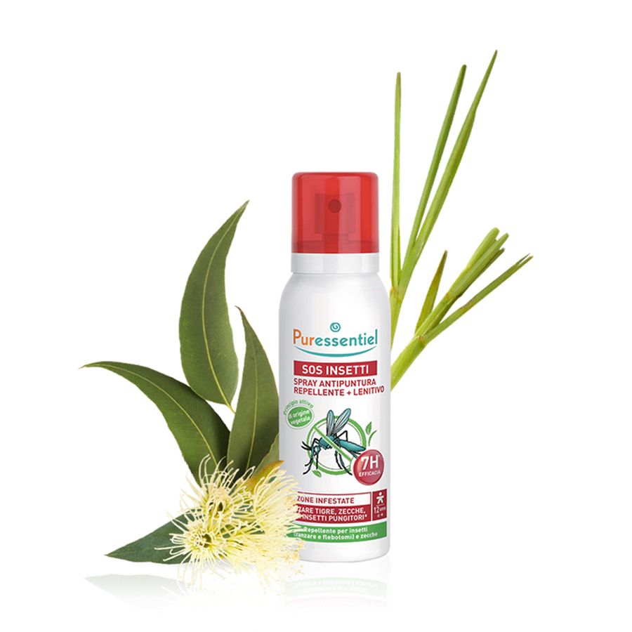 Puressentiel Sos Insetti Spray Antipuntura + Lenitivo 75ml - ZERO SPRECHI - scadenza 7/2025