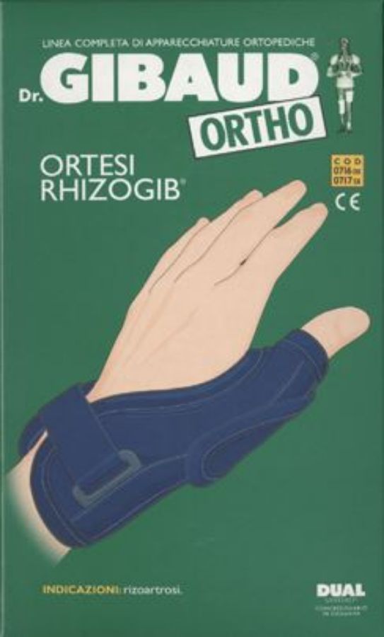 Dr. Gibaud Ortho Ortesi Rhizogib Blu Sinistro Taglia 02- ZERO SPRECHI  