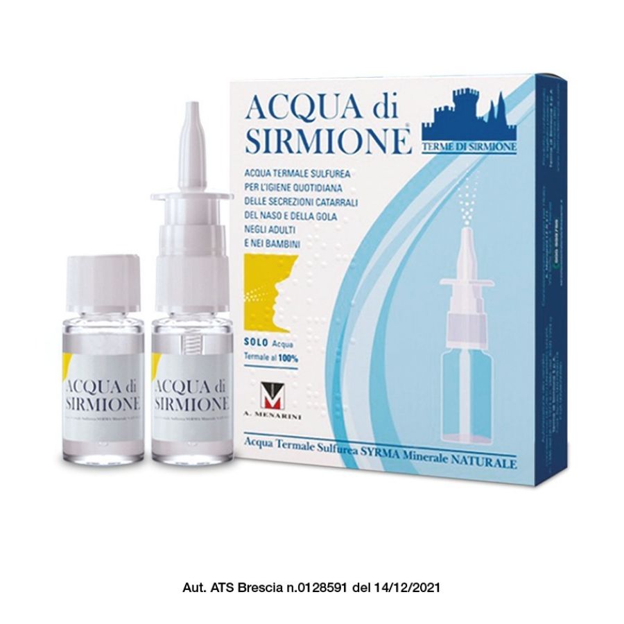 Acqua Di Sirmione 6 Flaconi 15ml - ZERO SPRECHI - scadenza 08/27