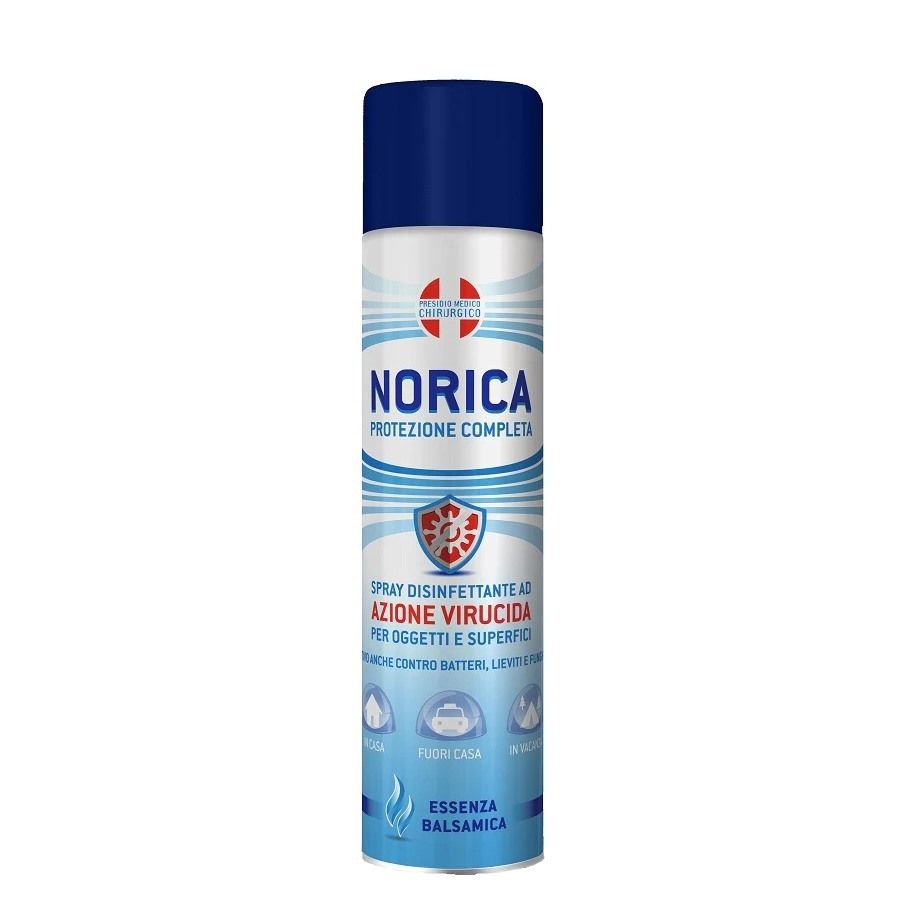 Norica Protezione Completa Spray Disinfettante 300ML -ZERO SPRECHI - scadenza 7/2025