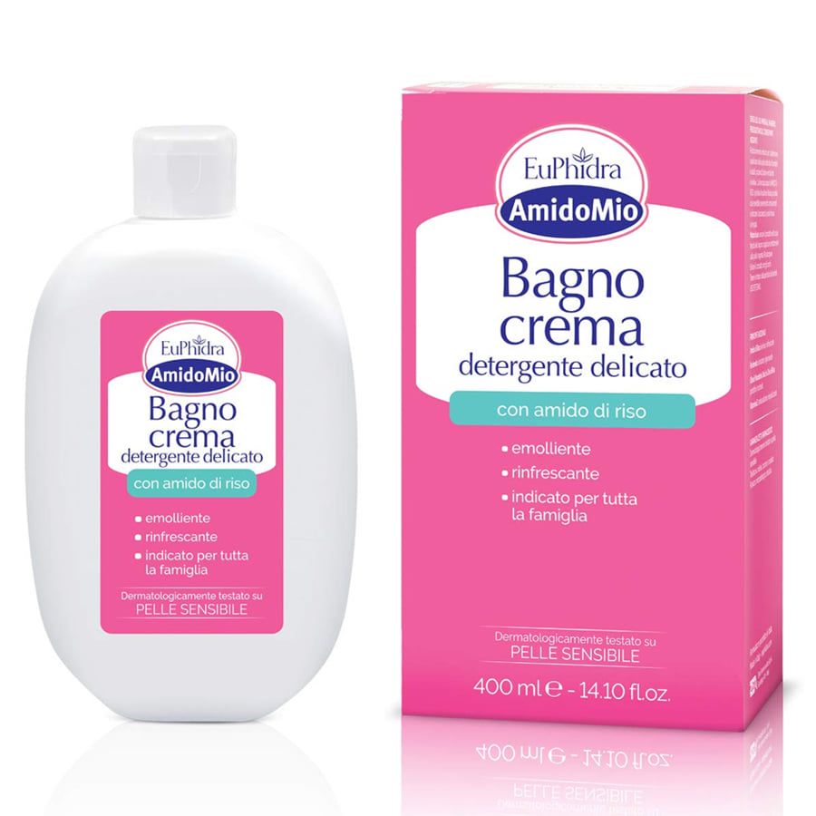 Euphidra AmidoMio Bagno Crema Detergente Delicato 400ml - ZERO SPRECHI 