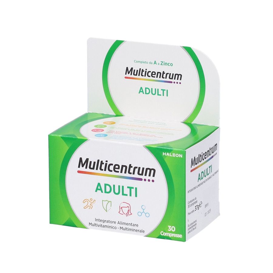 Multicentrum Adulti 30 Compresse - ZERO SPRECHI - scadenza 5/2026