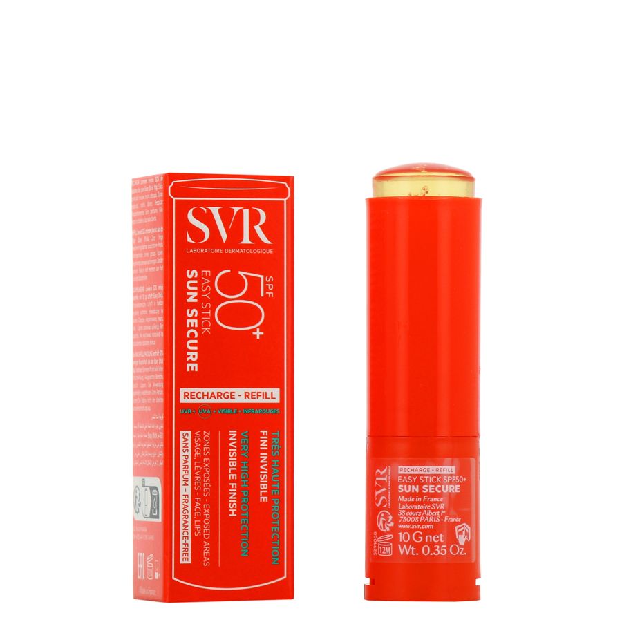 Svr Sun Secure Easy Stick Invisibile SPF50+ 10g ricarica