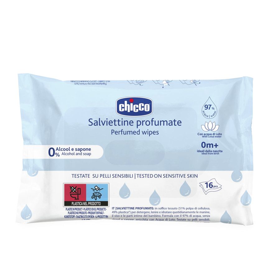 Chicco Salviettine Profumate 16 pezzi