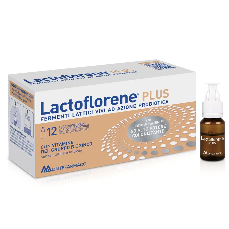 Lactoflorene Plus 12 Flaconi 10ml - ZERO SPRECHI 