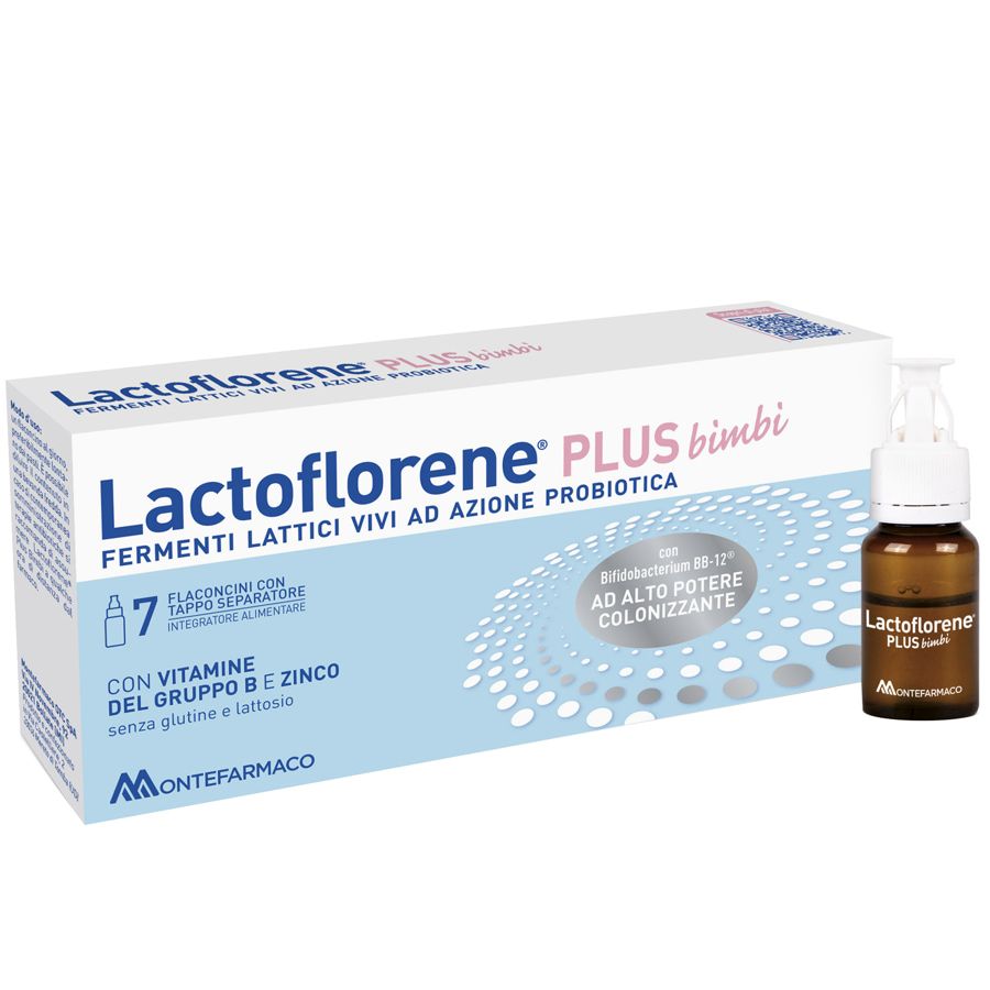 Lactoflorene Plus Bimbi 7 Flaconcini - ZERO SPRECHI 