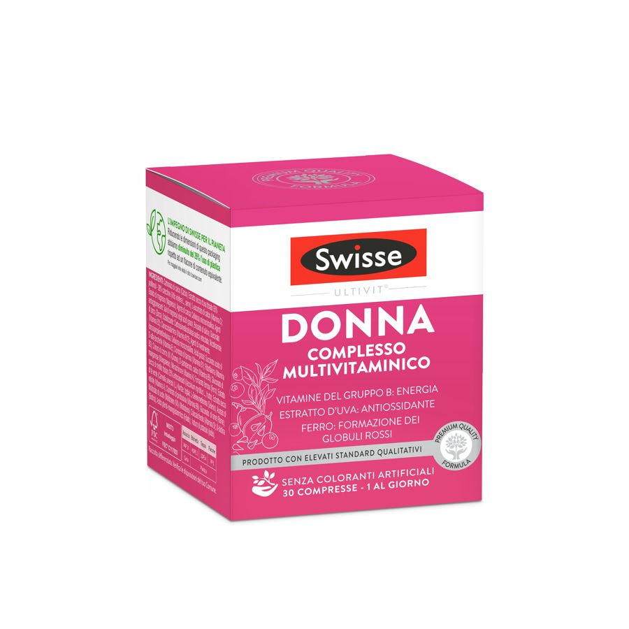 Swisse Donna Multivitaminico 30 Compresse - ZERO SPRECHI 