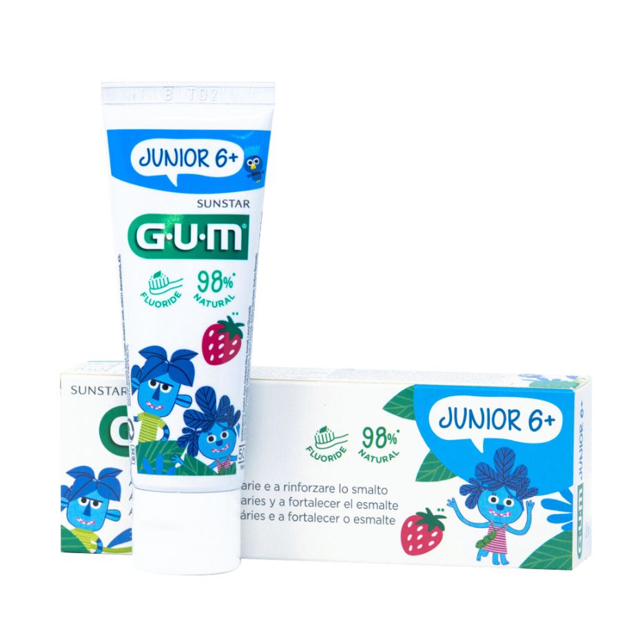 Gum Junior Dentifricio Gusto Fragola 50ml - ZERO SPRECHI - scadenza 9/2025