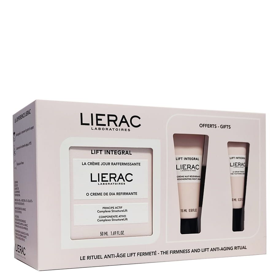Lierac Lift Integral cofanetto crema giorno 50ml + crema notte 15ml + sieto tensore 10ml - ZERO SPRECHI 